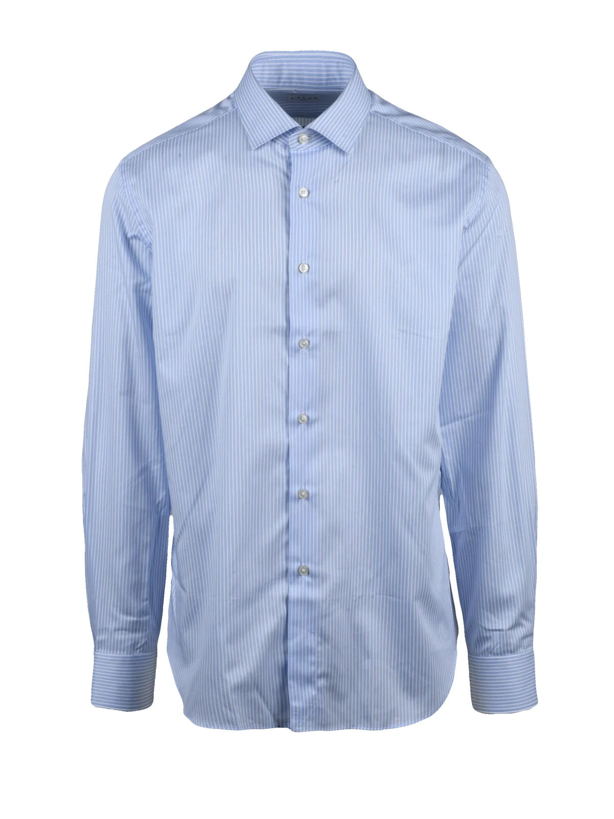 Xacus Camicia Cotone - Bianco/Blu