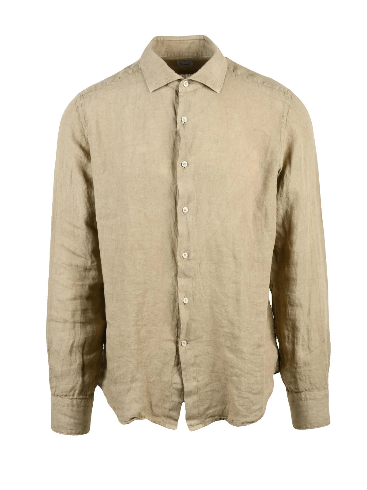 Tirinzoni Milano Camicia in Lino - Beige