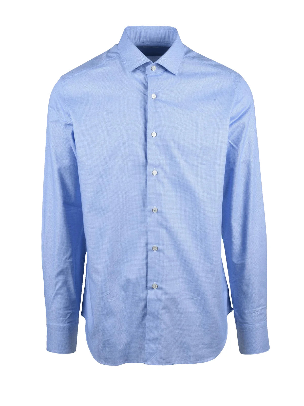 Xacus Camicia Cotone - Celeste