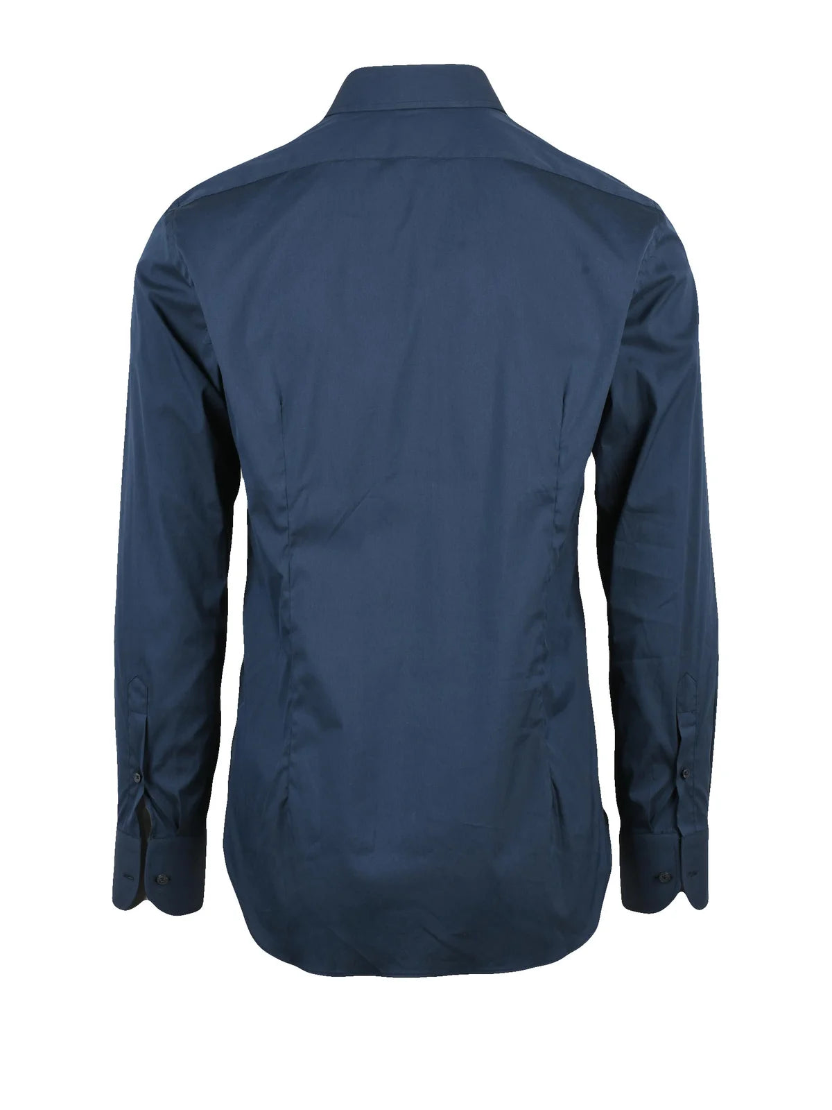 Grigio Camicia Stretch - Blu