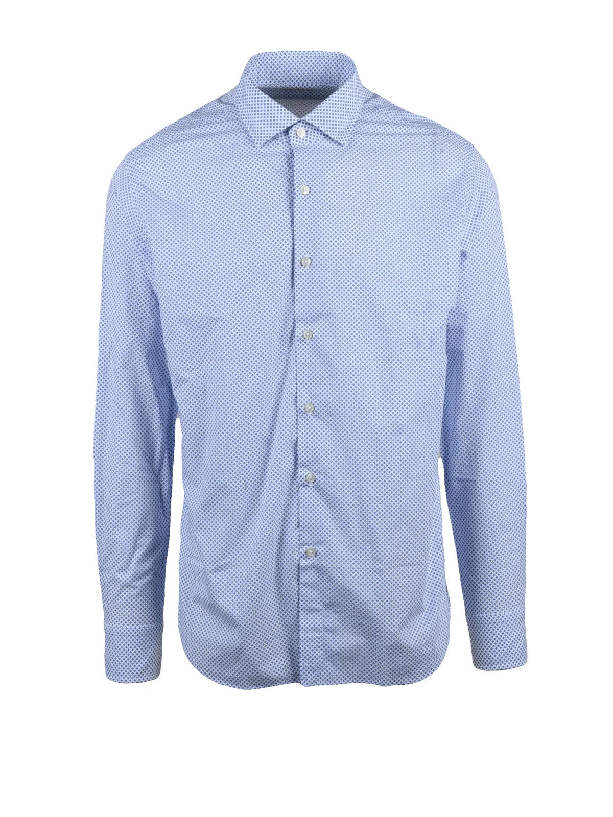 Xacus Striped Shirt - White/Blue