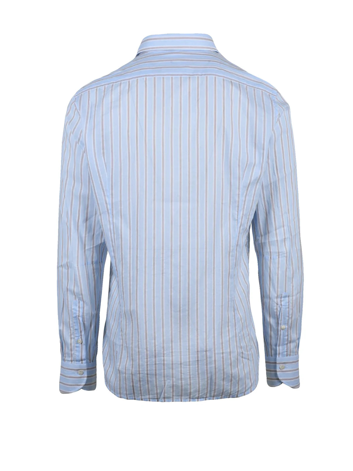 Tintoria Mattei 954 Camicia Bicolore - Cipria/Nero