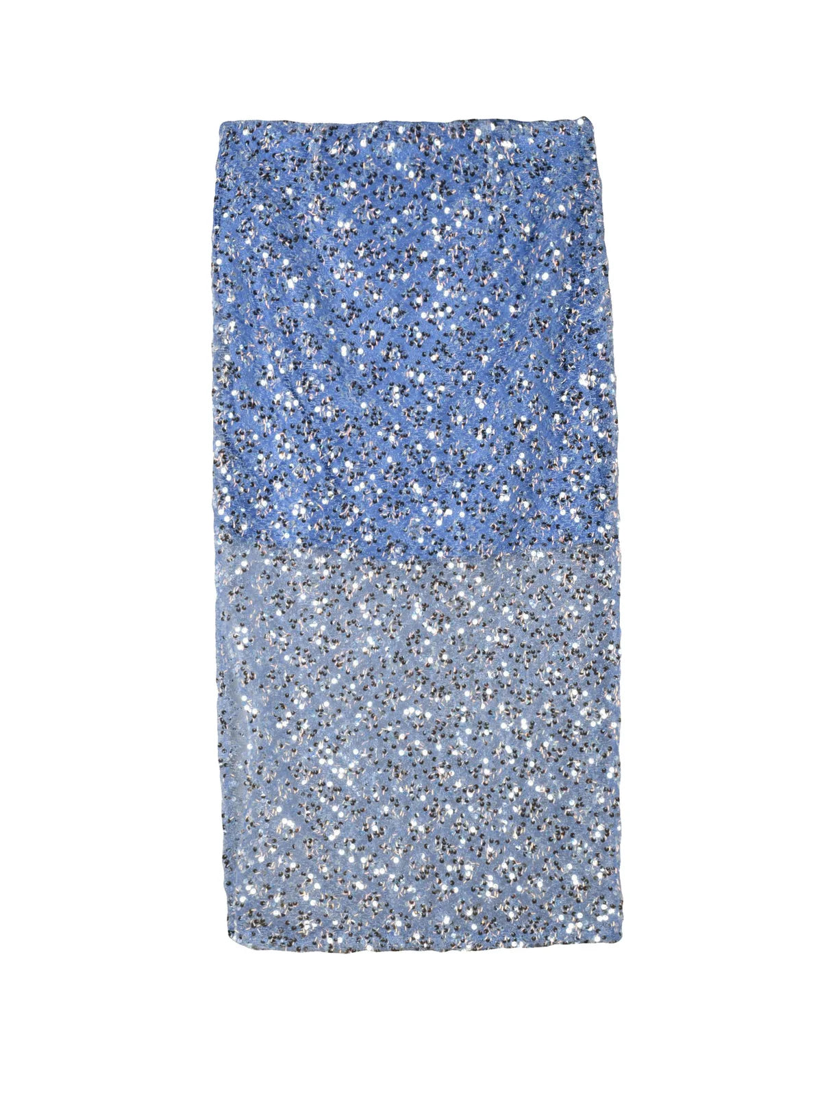 Marella Sport Gonna Paillettes Total - Silver/Light Blue