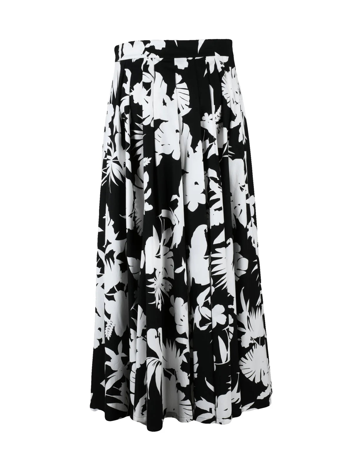 Max Mara Studio Gonna a Ruota - Bianco/Nero