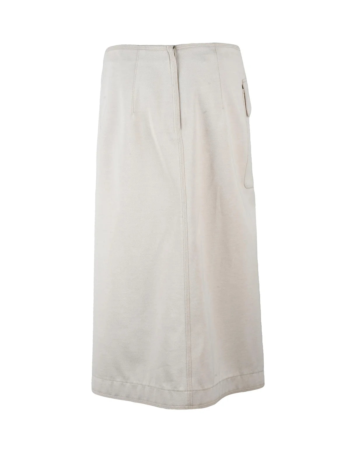 Philosophy Di Lorenzo Serafini Gonna Lunga Tela - Beige