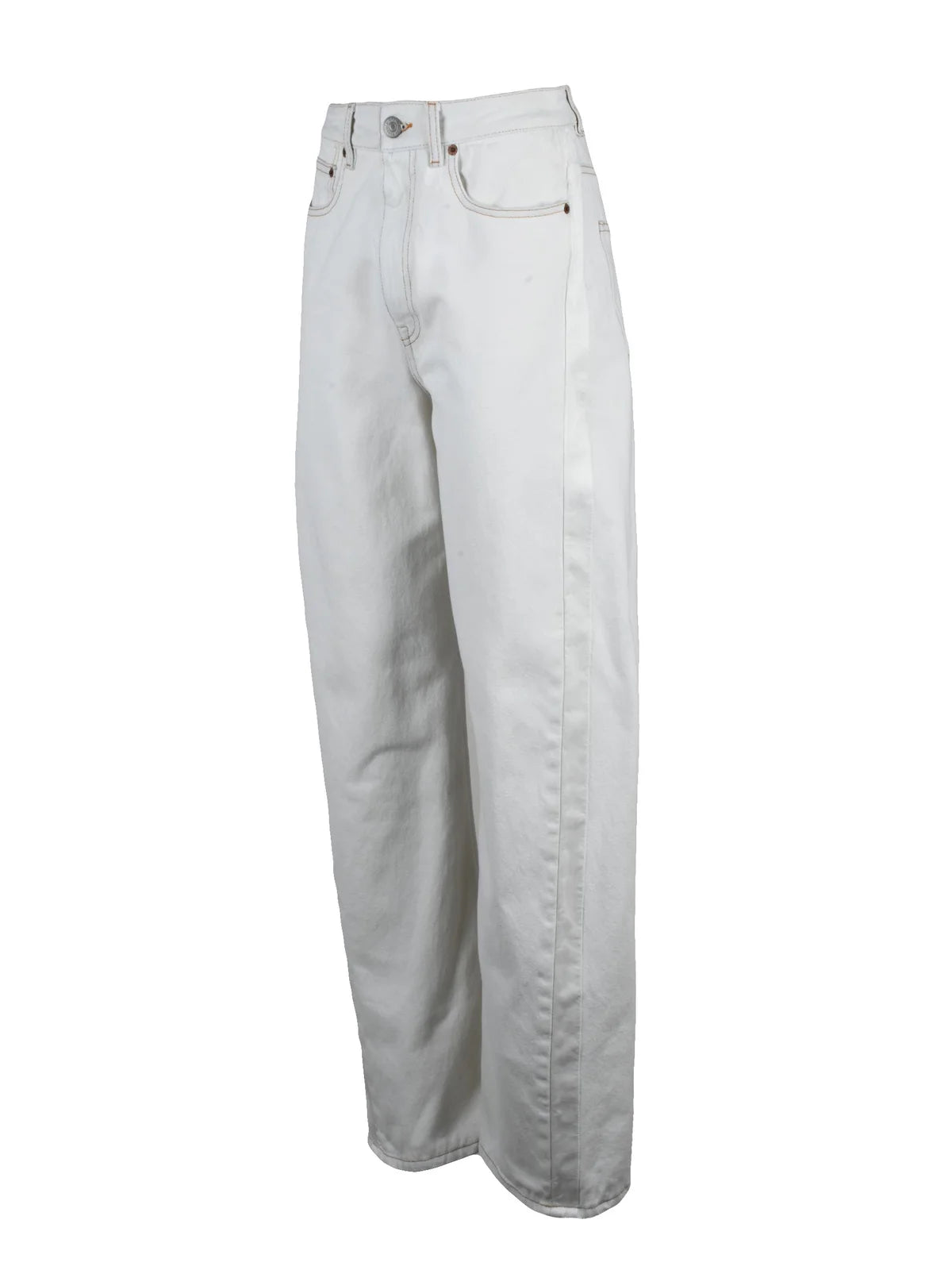 MM6 Maison Margiela Jeans Vita Alta - Bianco