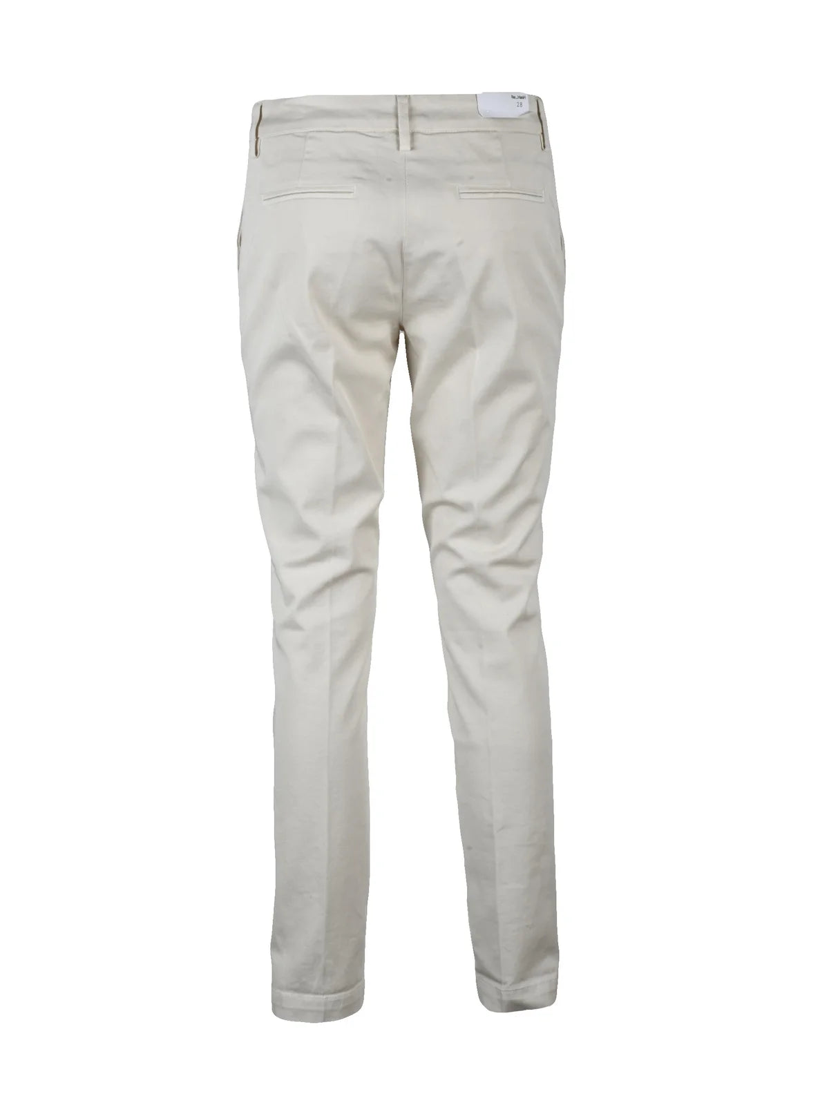 Re-hash Pantalone Cotone Stretch - Bianco