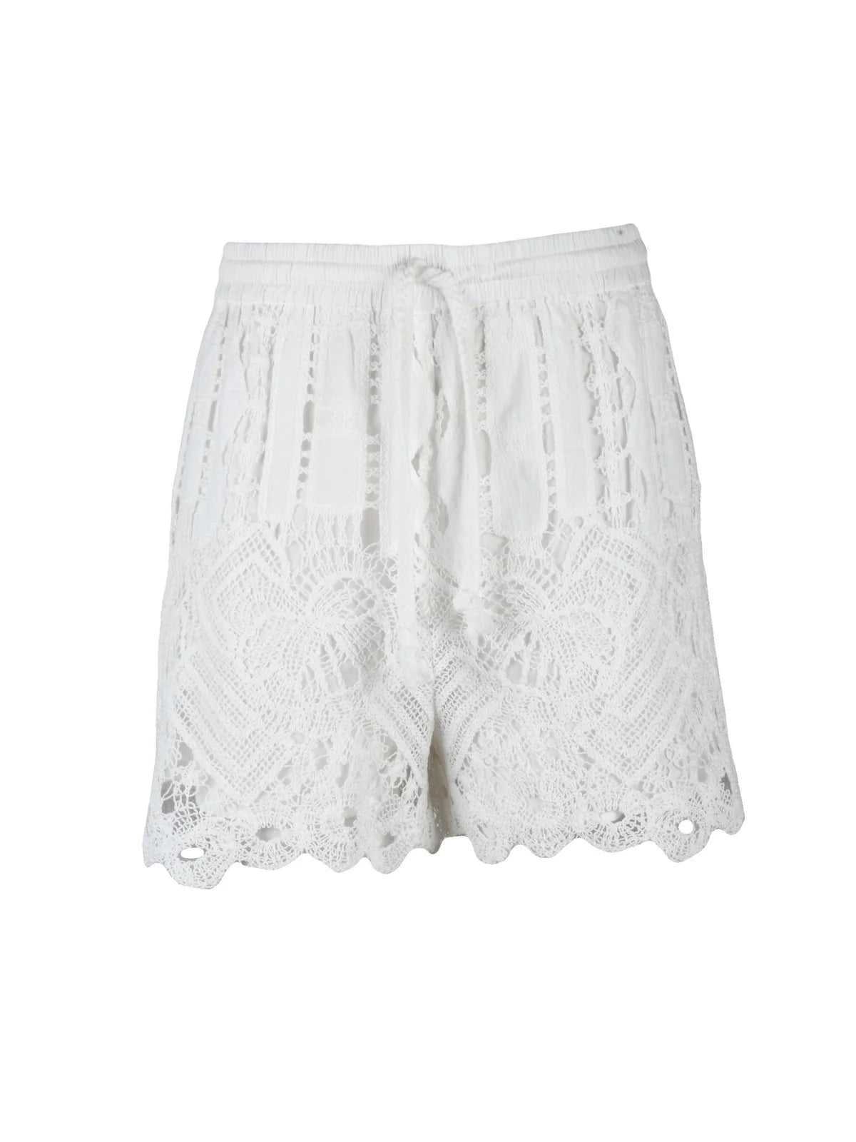 Pinko Short Bianco Ricami