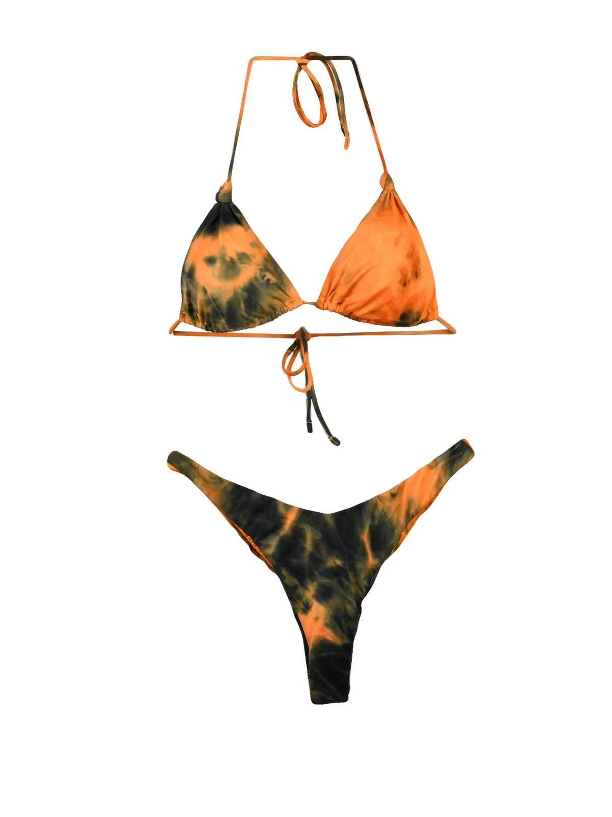 F**k Bikini Poliestere Stretch - Arancione