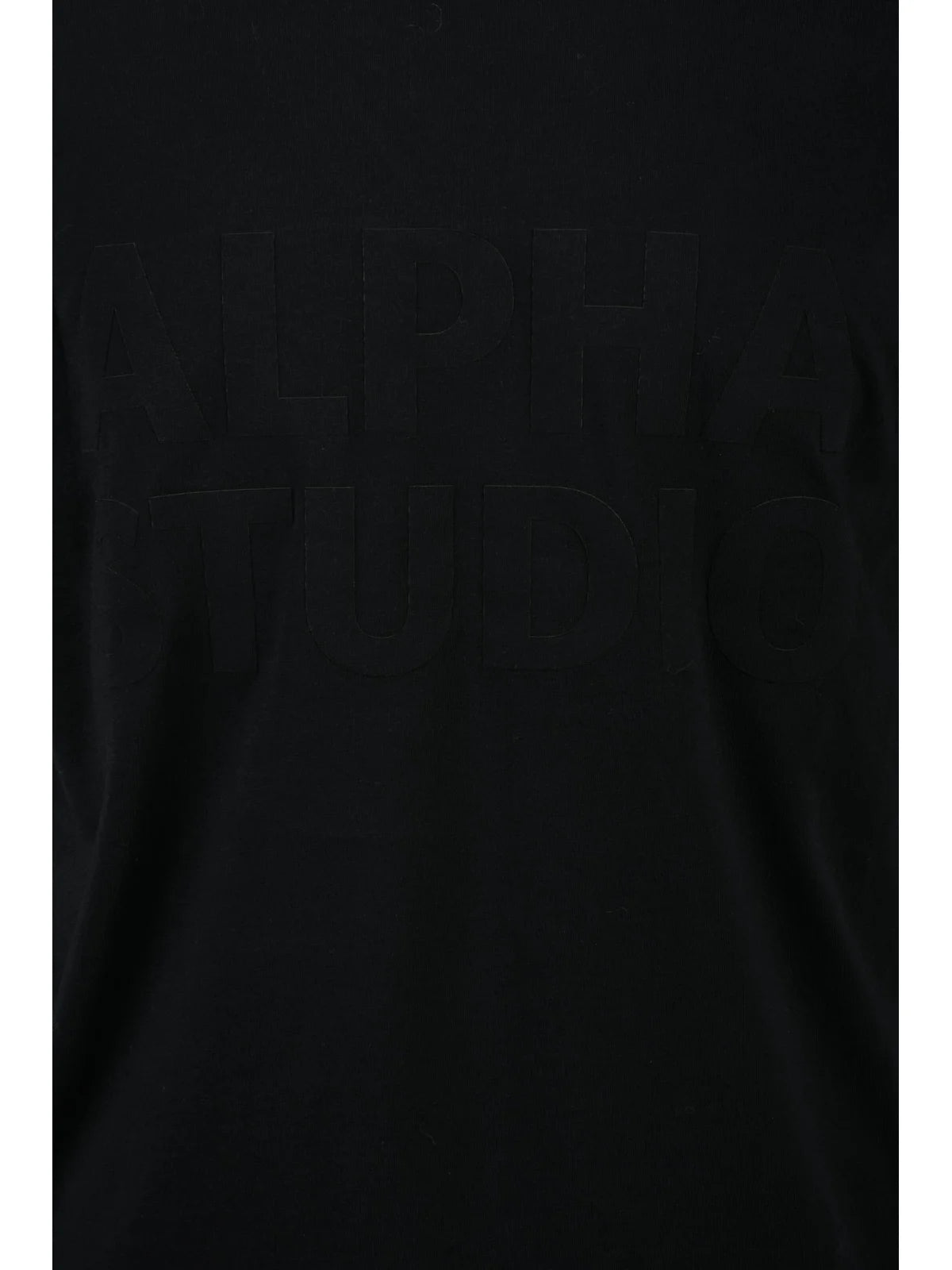 Alpha Studio T-shirt Girocollo - Nero