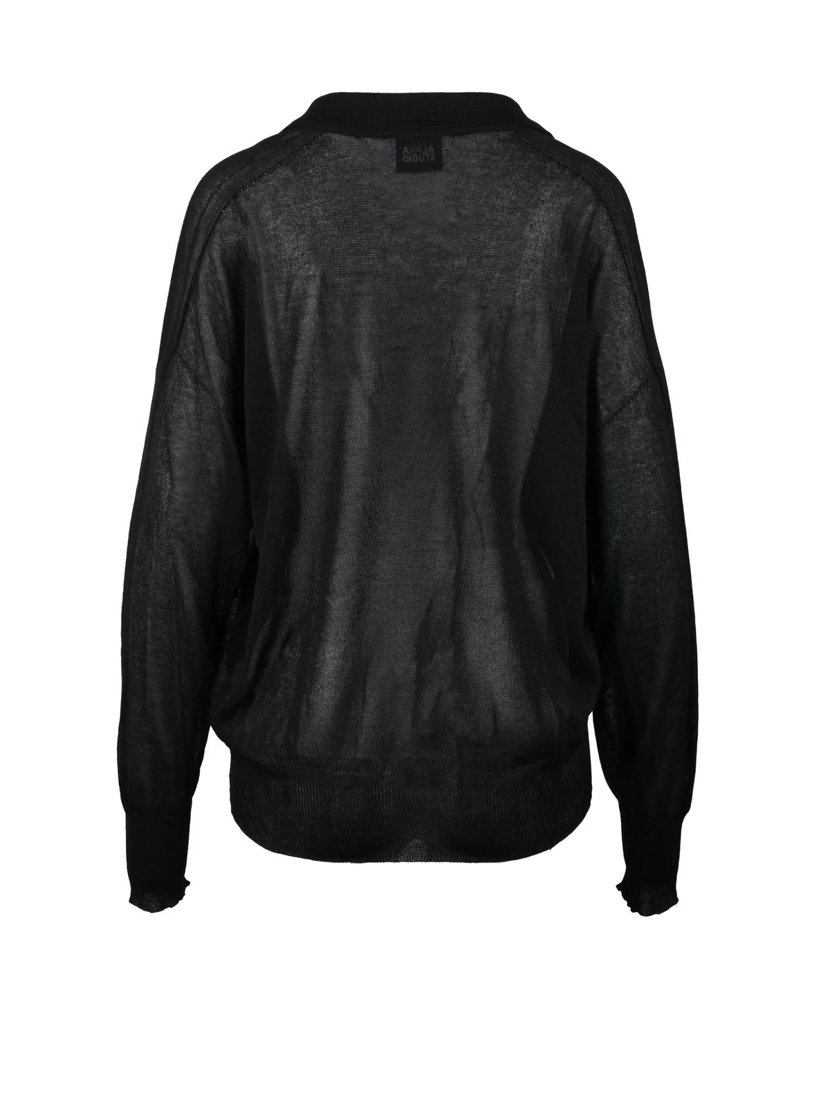 Alpha Studio Polo Ampia - Nero
