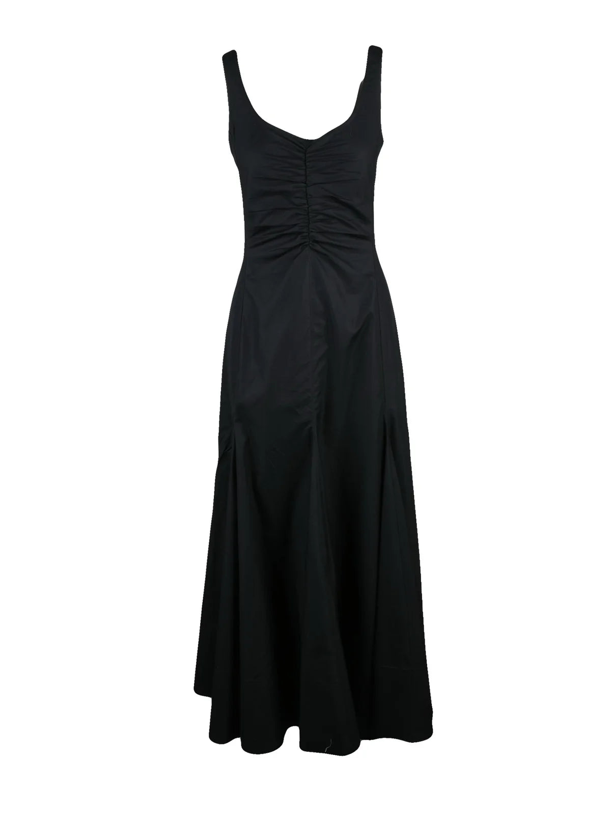 Sportmax Abito Galante Arricciato - Nero