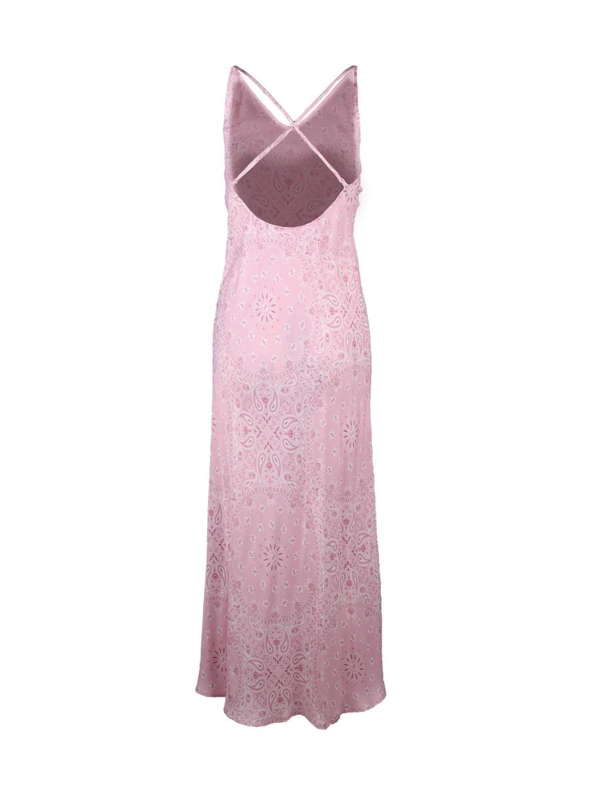 Mc2 Saint Barth Abito Sottoveste Rosa Viscosa Rayon