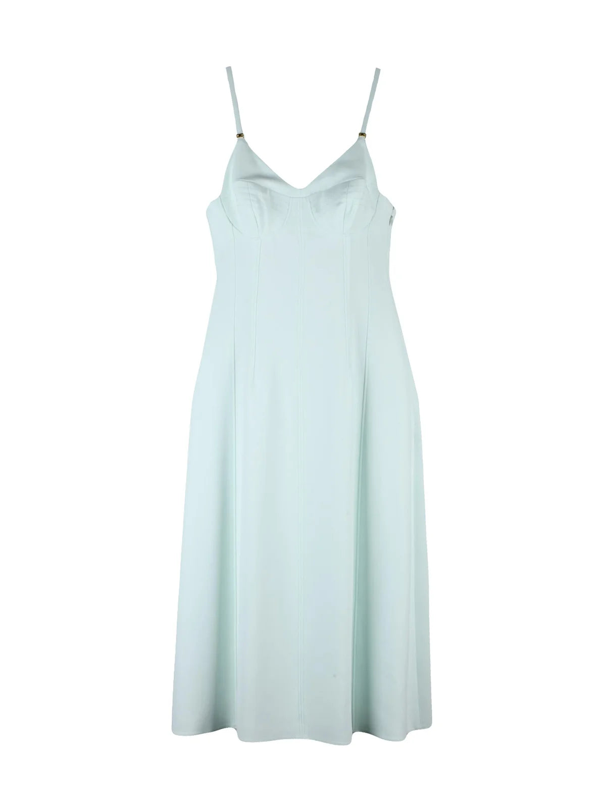 Elisabetta Franchi Abito Longuette Bustier - Mint Green