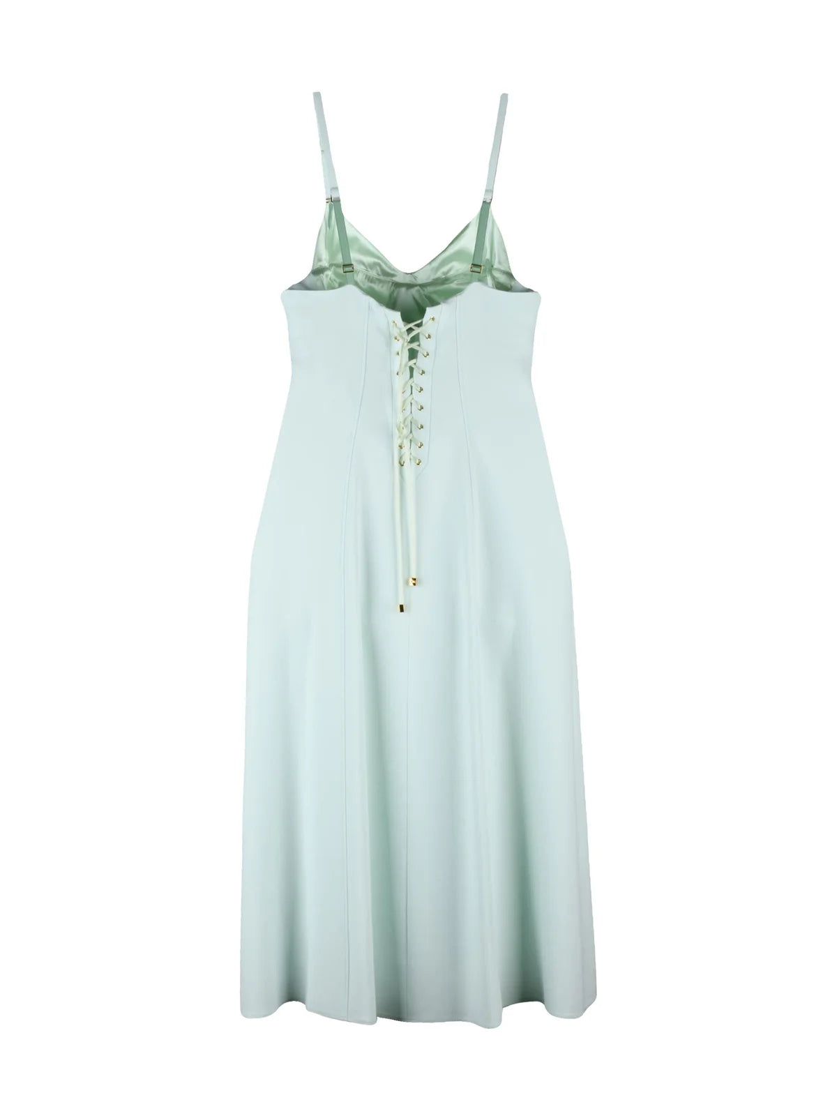 Elisabetta Franchi Abito Longuette Bustier - Mint Green