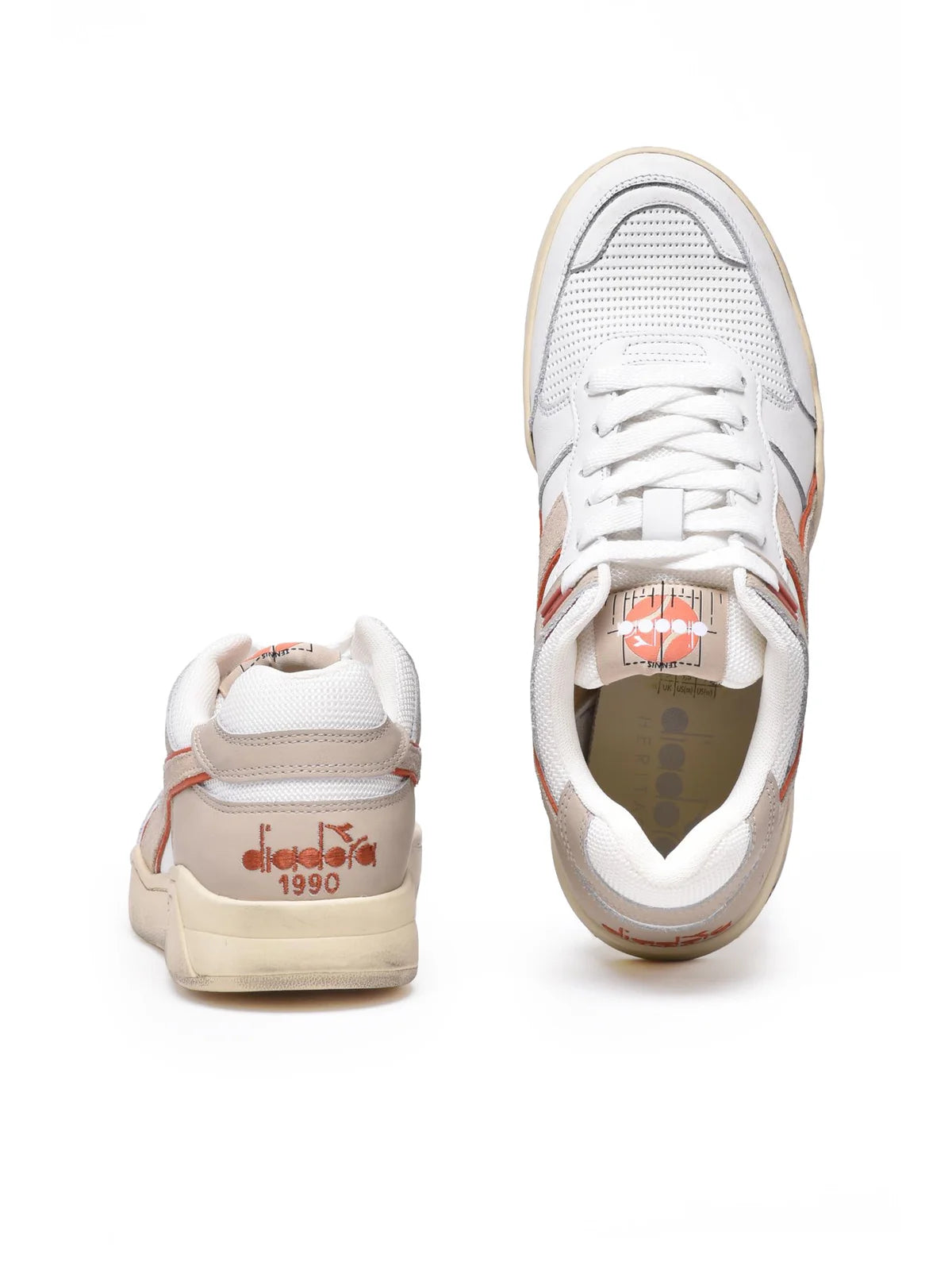 Diadora Heritage B.560 Used Sneakers - Bianco/Beige
