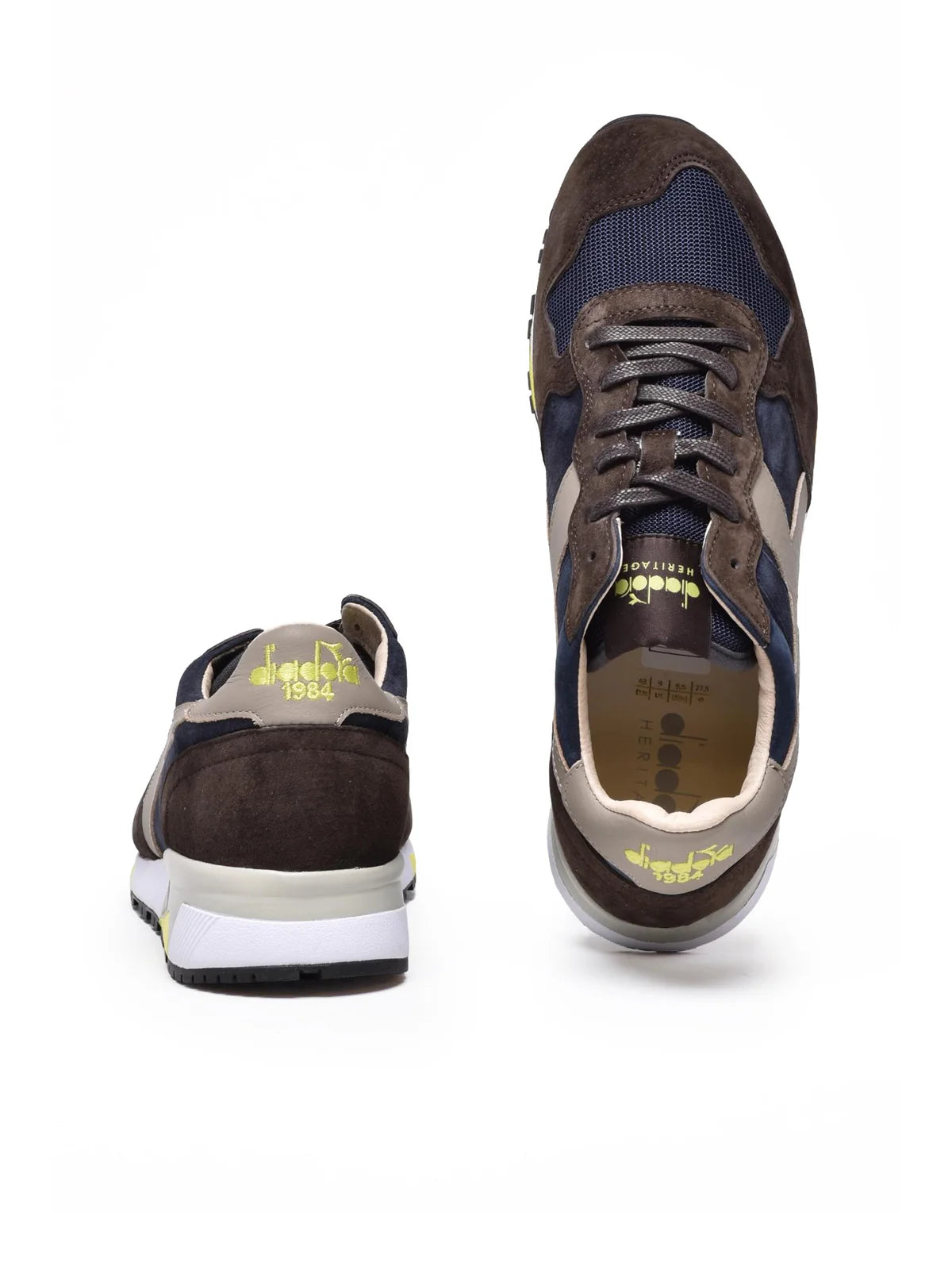 Diadora Heritage Sneakers Trident 90 Suede - Brown/Blue
