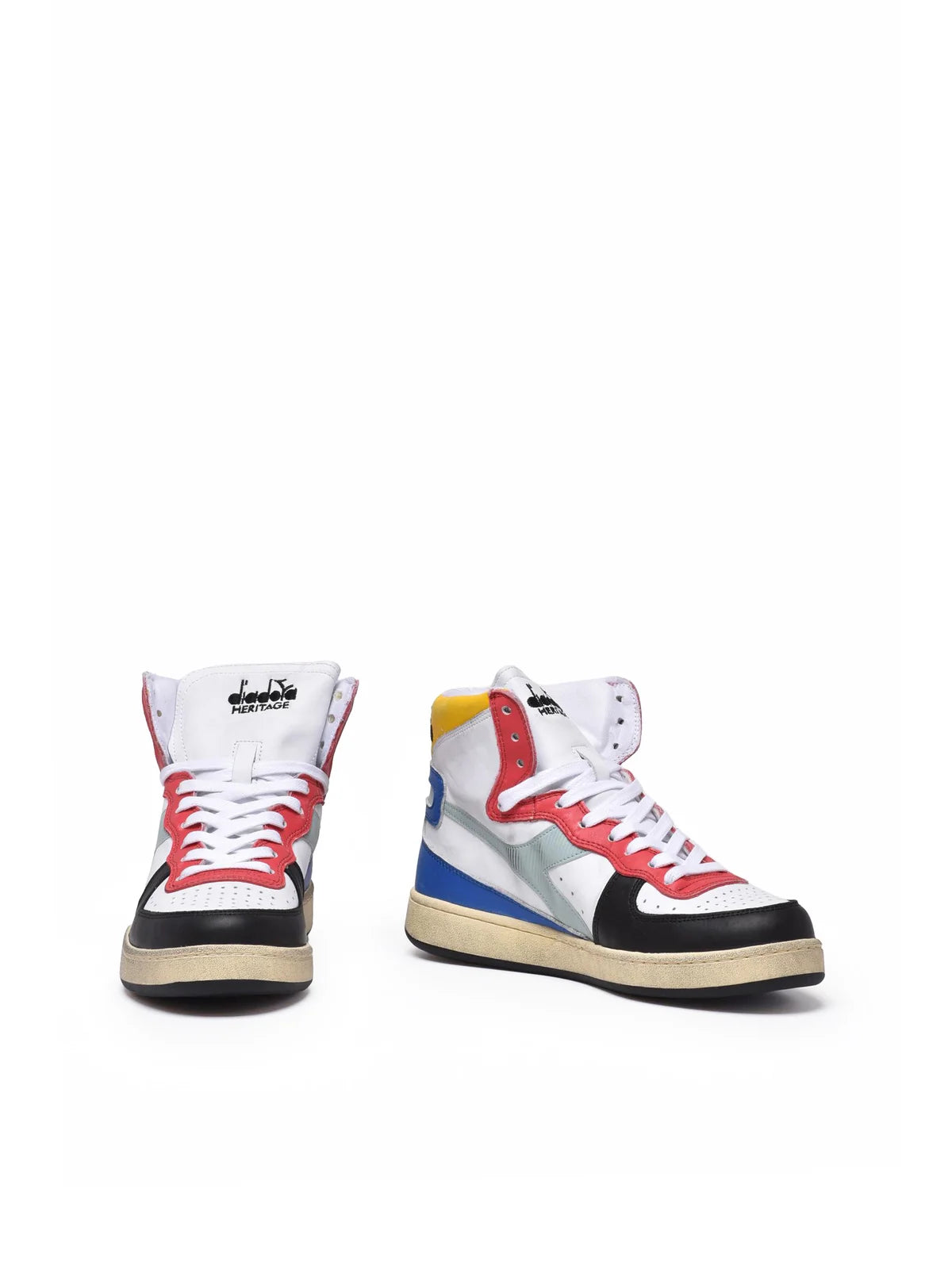 Diadora Heritage Basket Used Sneakers - Multicolore