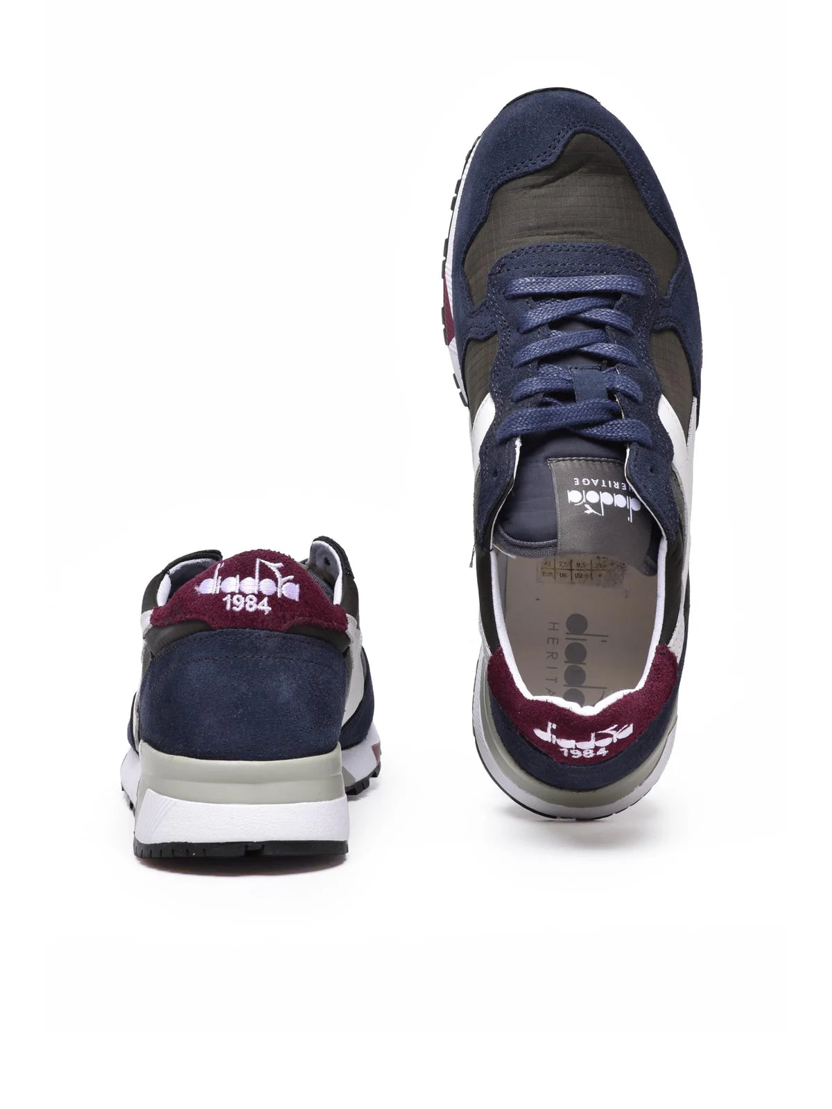 Diadora Heritage Sneakers Poliestere Pelle - Blu/Nero