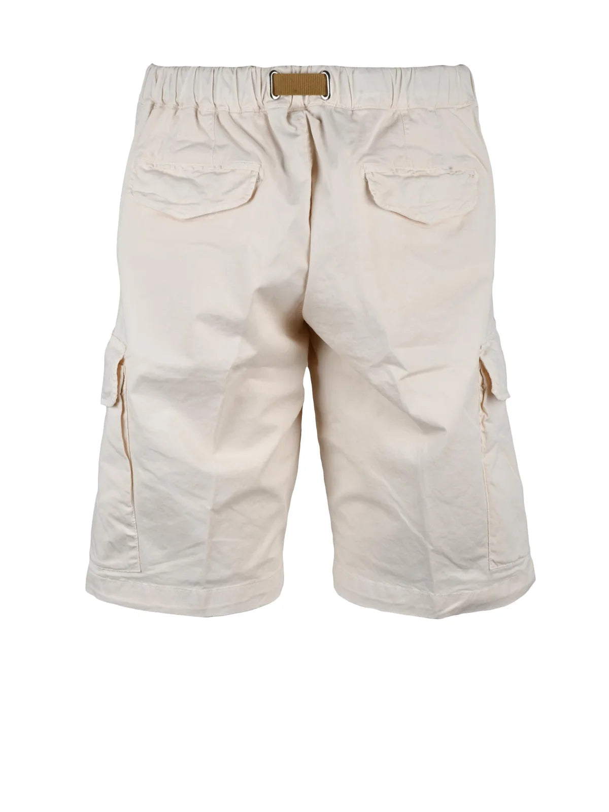 White Sand Cargo Bermuda - Cream
