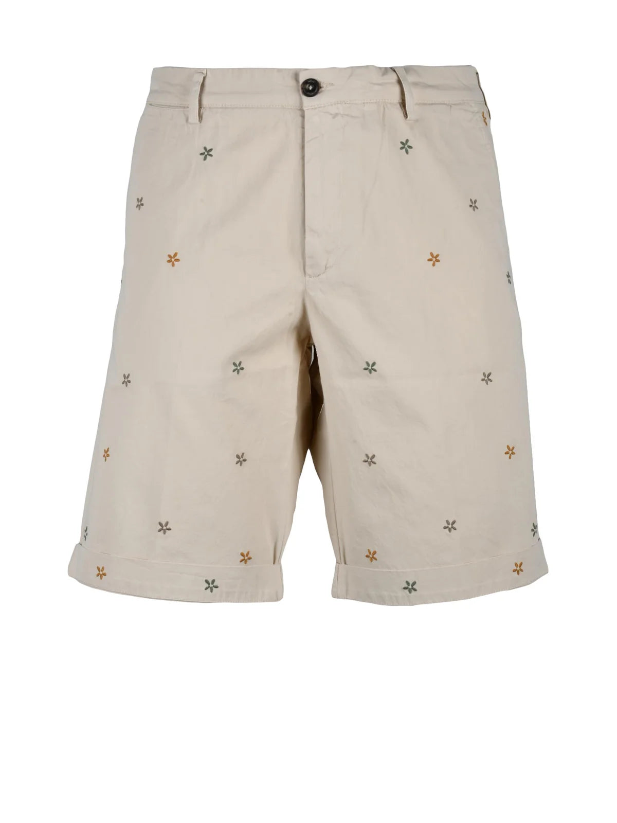 40 Weft Bermuda Cotone - Bianco