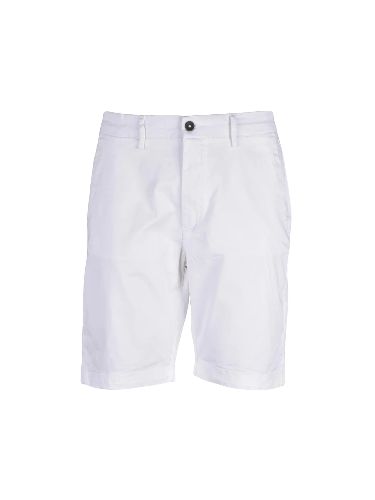 Hamaki-ho Bermuda Cotone Stretch - Bianco
