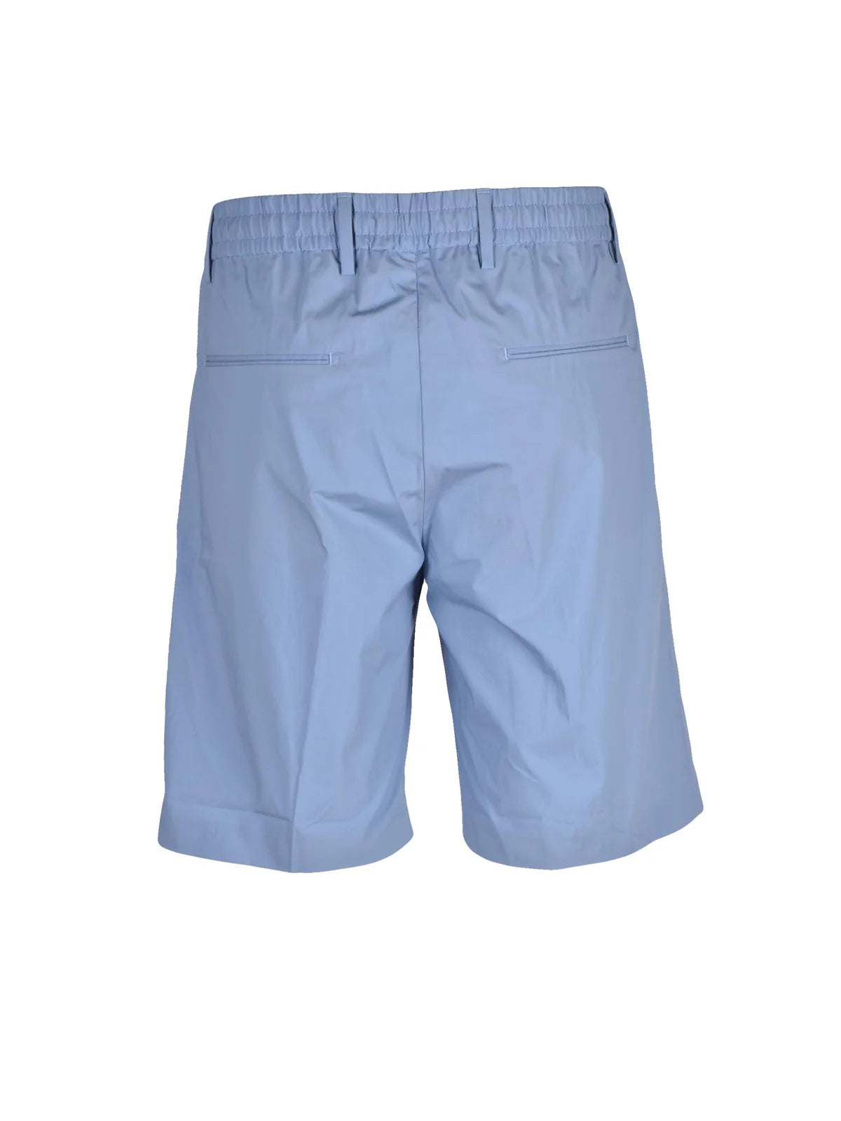 Daniele Alessandrini Bermuda Cotone Stretch - Celeste