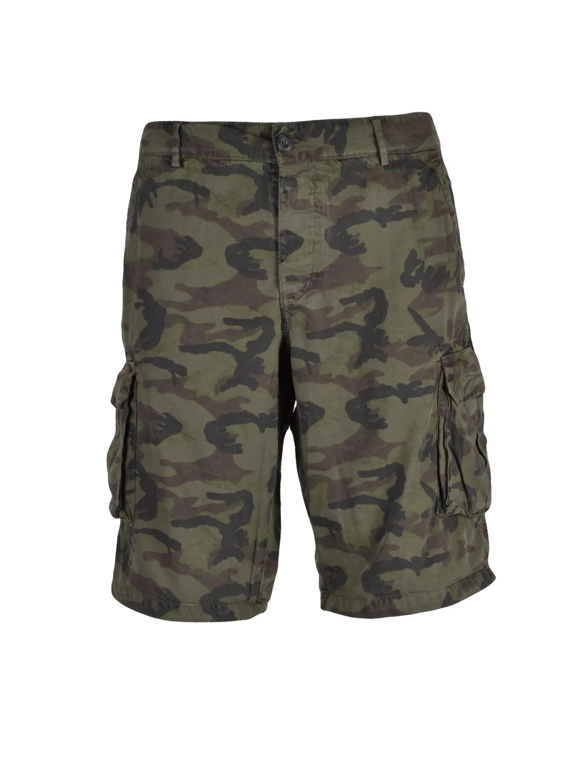 40 Weft Bermuda Cotone Mimetico - Mimetica