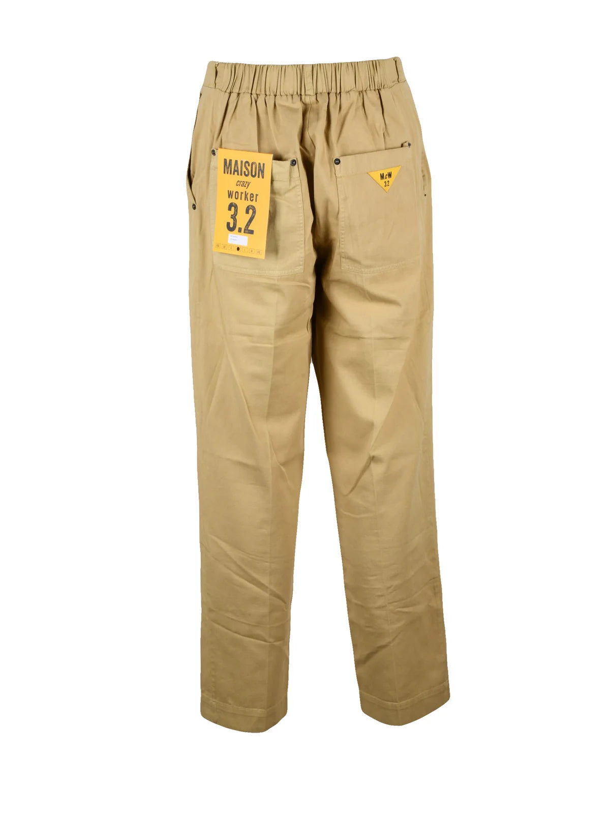 Mcw 3.2 Pantaloni Beige Cotone