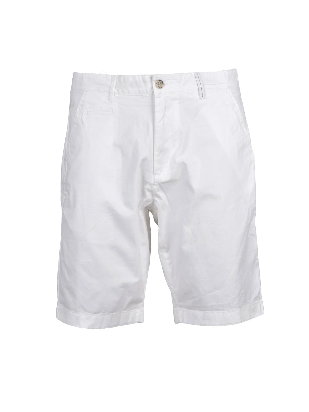 La Martina Bermuda Bianco Stretch