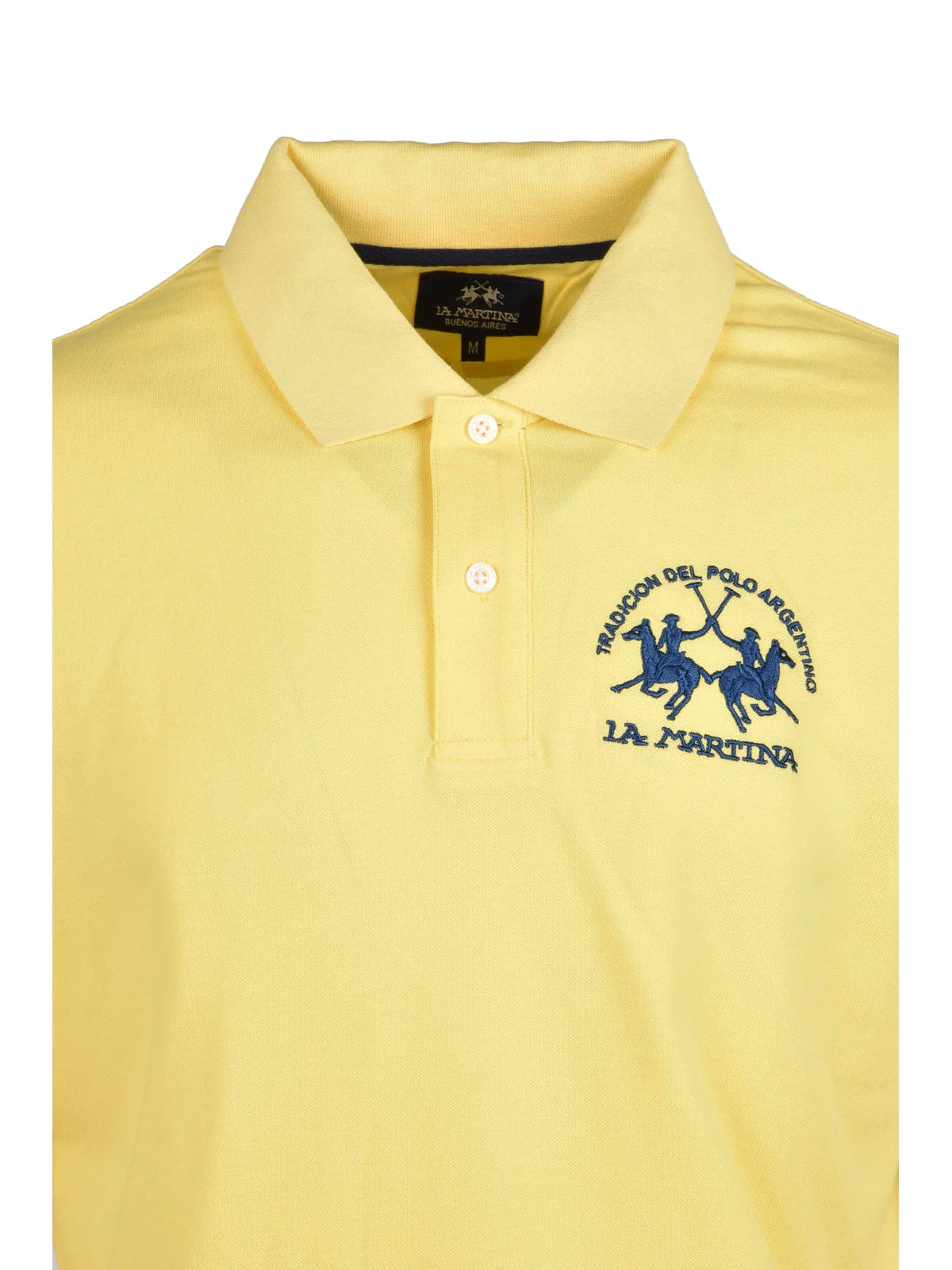 La Martina Cotton and Elastane Polo - Green