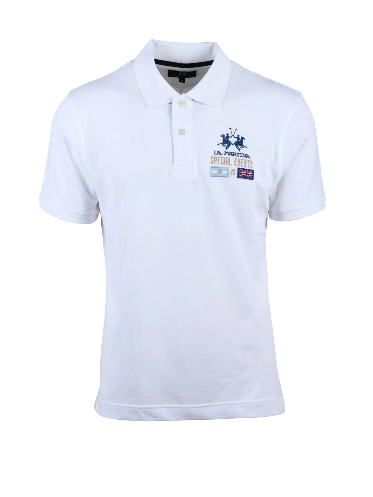 La Martina Polo Cotone - Bianco