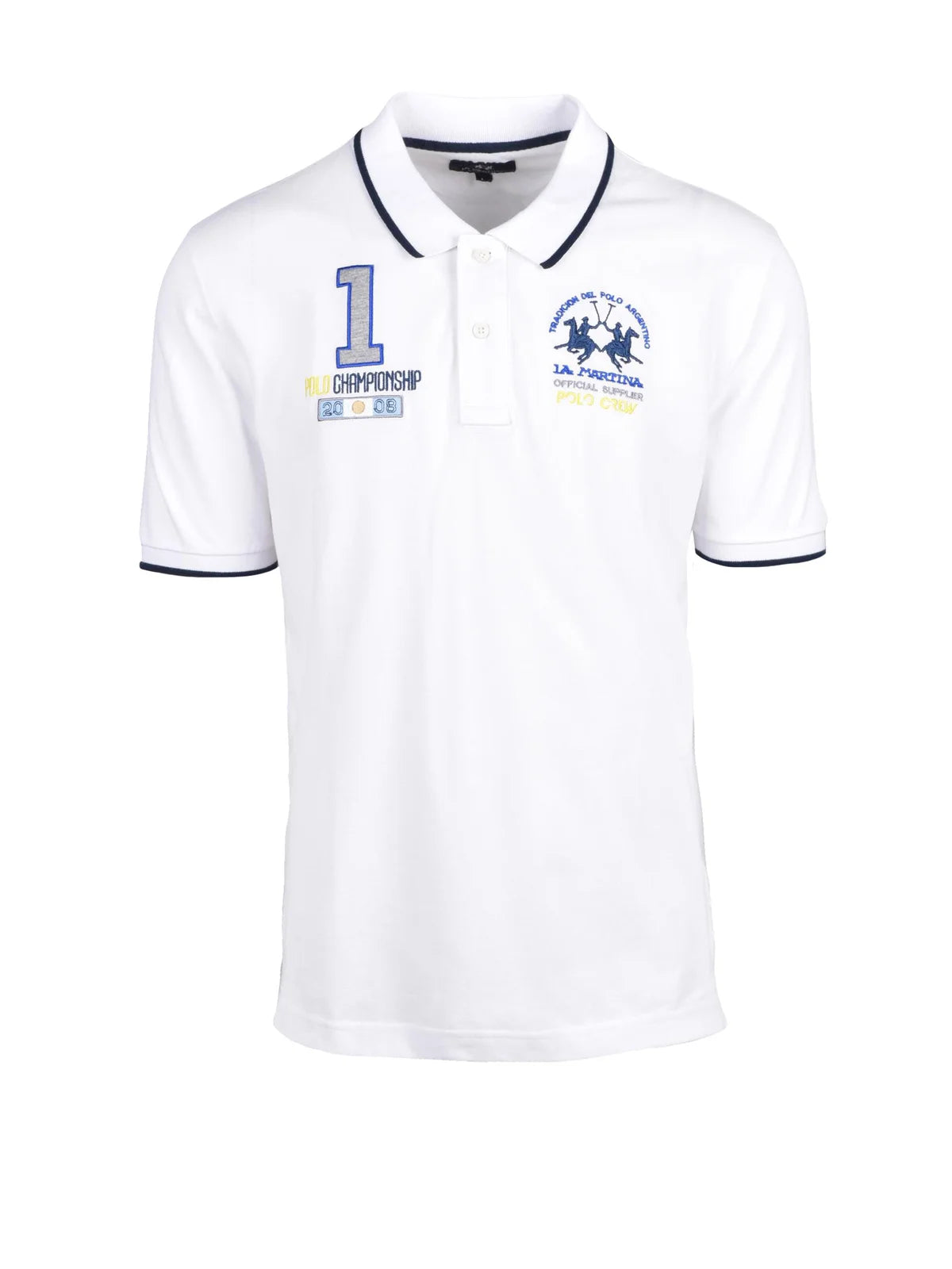 La Martina Polo Cotone - Bianco