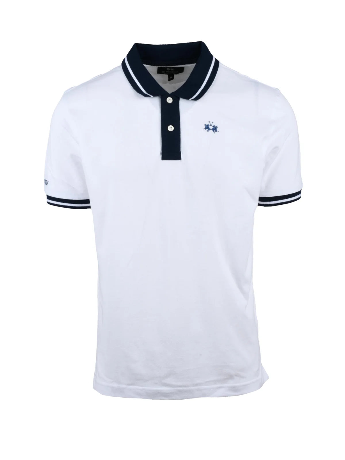 La Martina Polo Cotone - Bianco/Blu