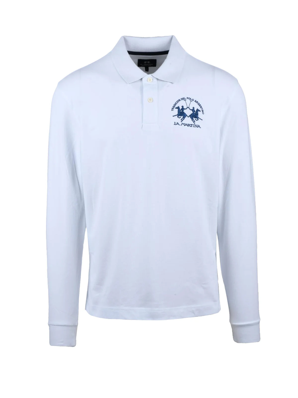 La Martina Polo Cotone ed Elastan - Bianco