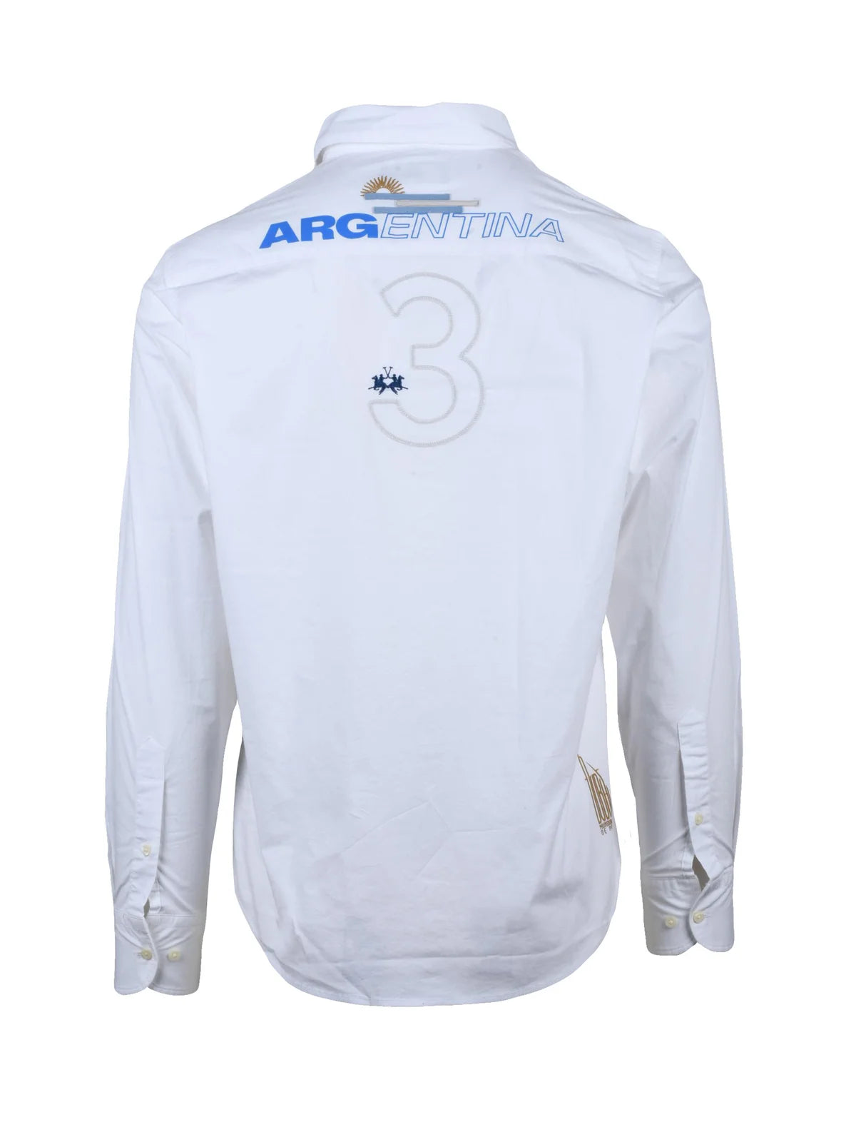 La Martina Camicia Cotone Stretch - Bianco