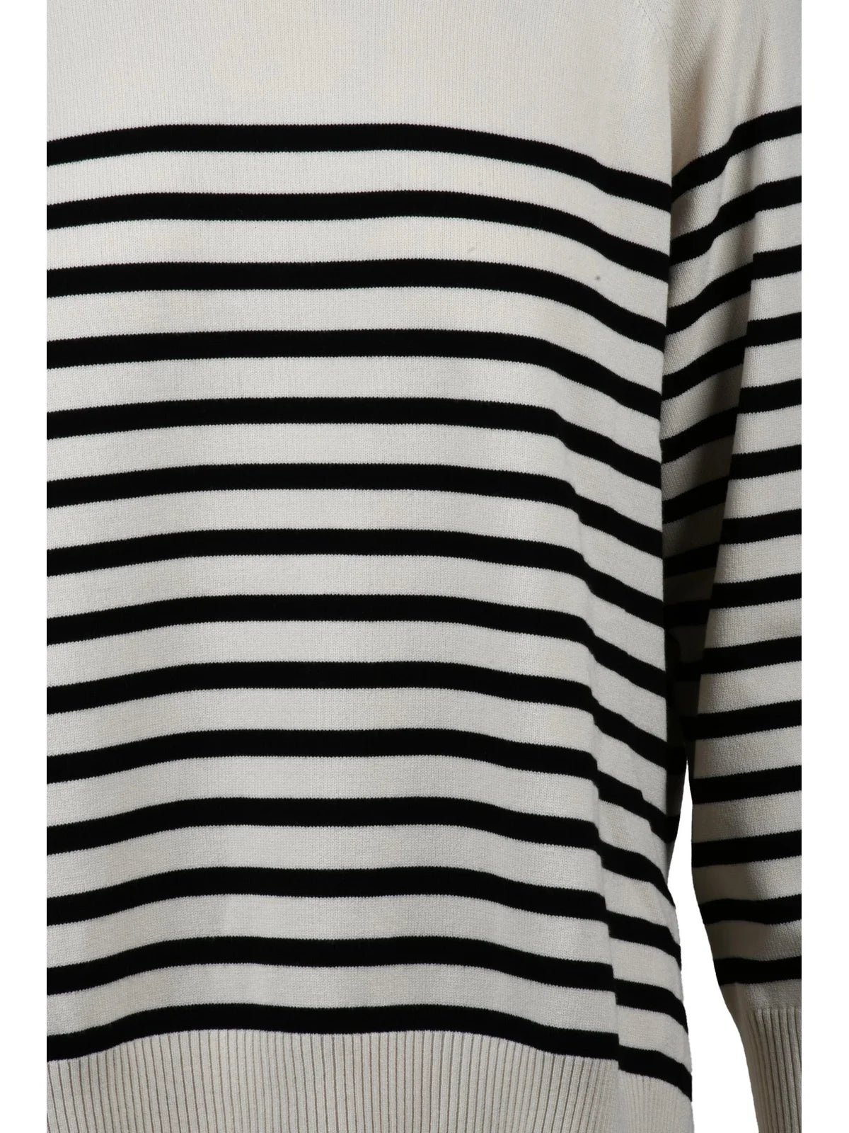 Weekend Max Mara Maglia Pepato Viscosa Poliestere - Bianco/Nero