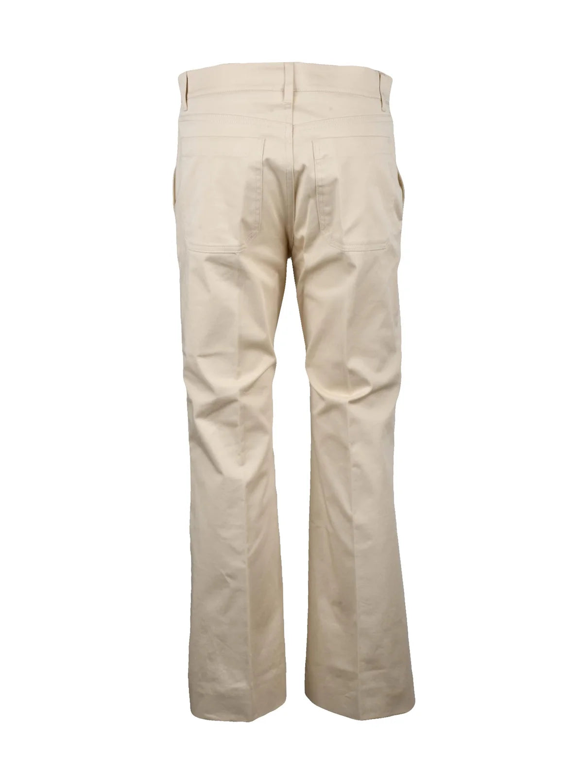 Weekend Max Mara Cotton Elastane Trousers - Beige