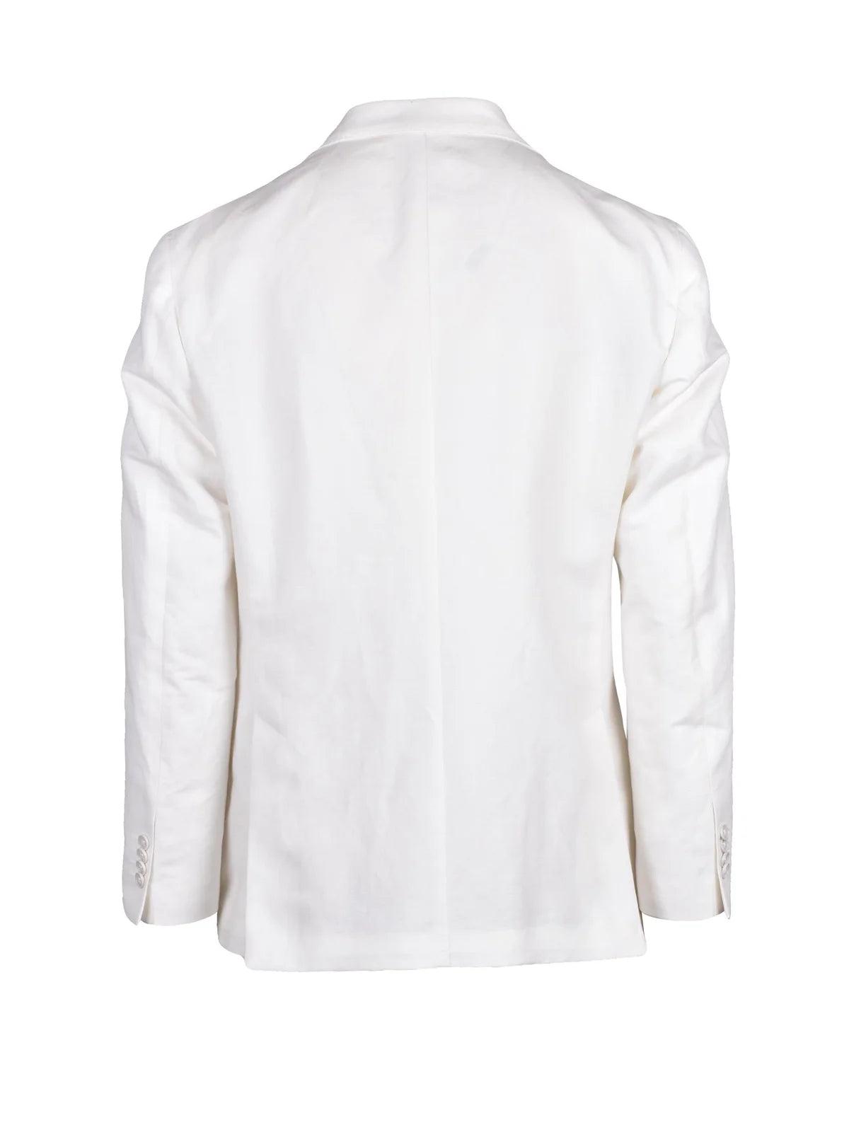 Luigi Bianchi Giacca Lino Cotone - Bianco