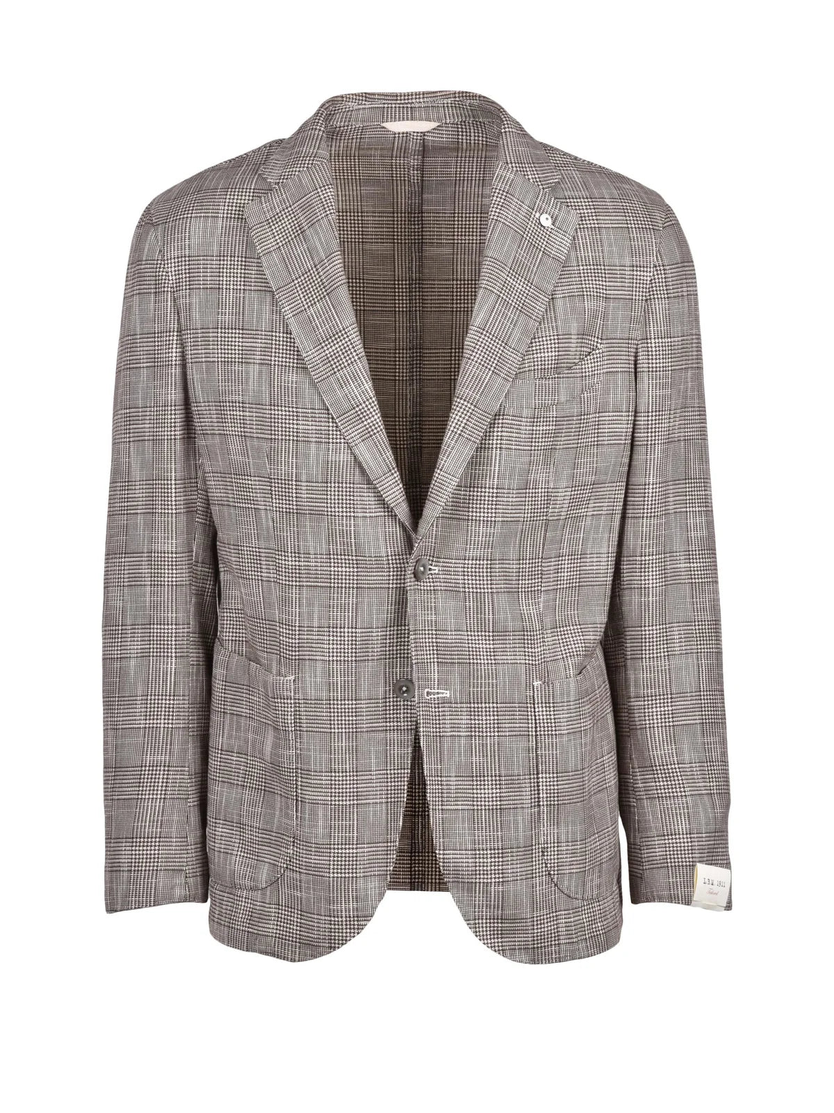 L.b.m. 1911 Giacca Cotone Seta - Grigio