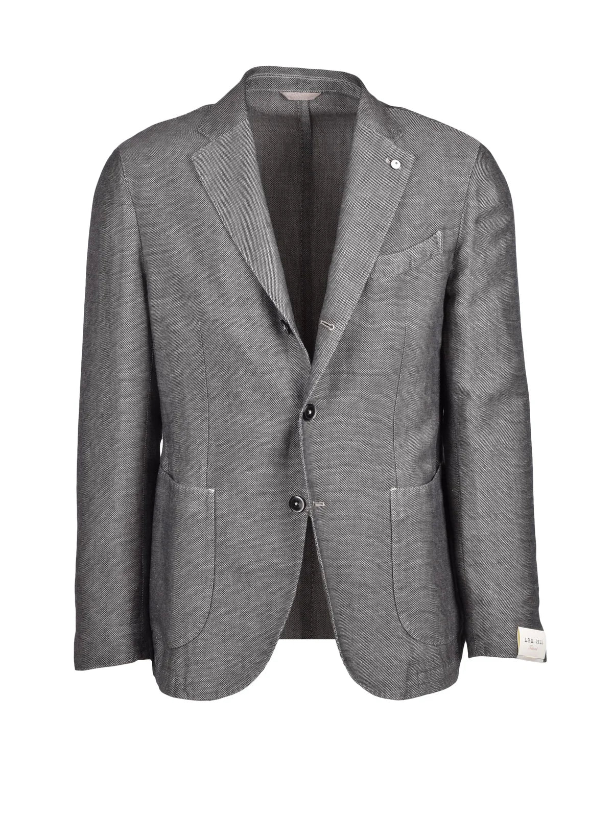 L.b.m. 1911 Linen Cotton Jacket - Grey