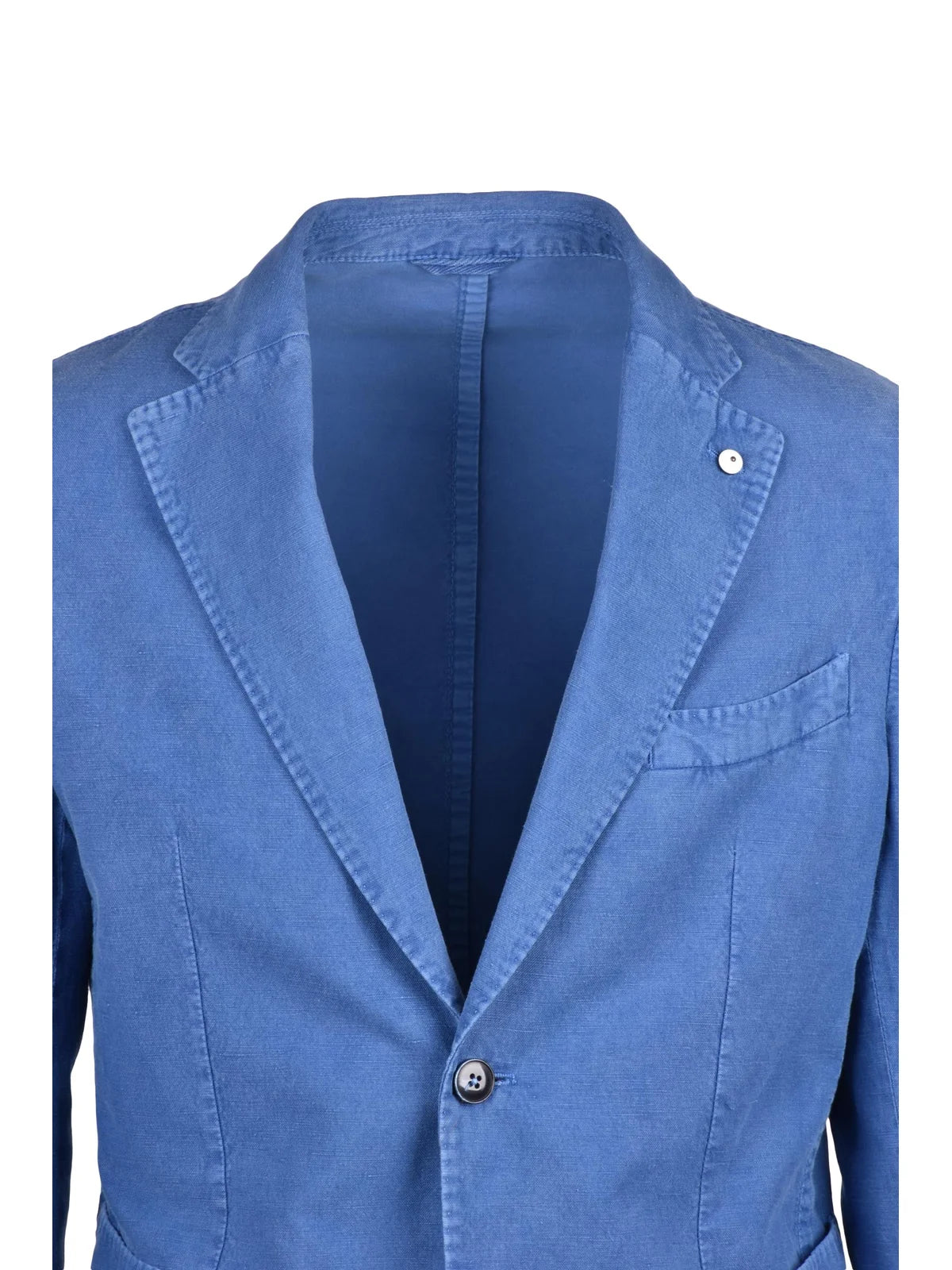 L.b.m. 1911 Giacca Cotone Lino - Blu