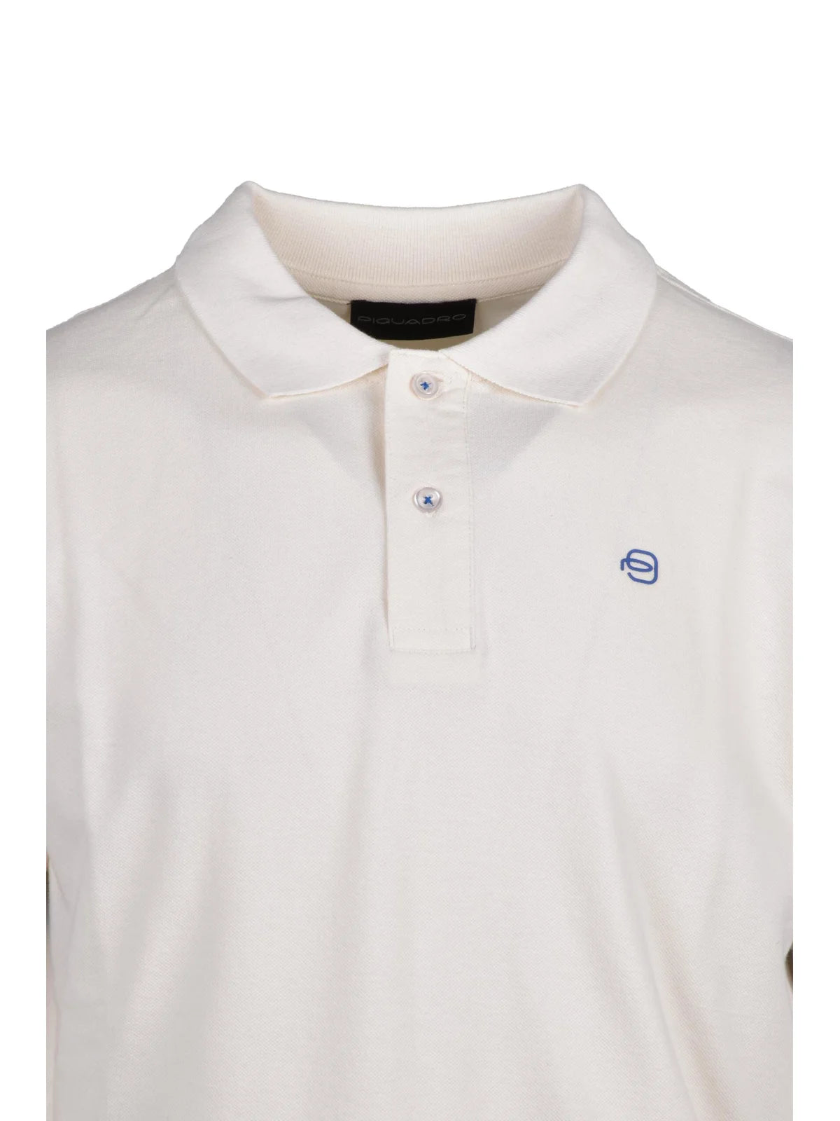 Piquadro Stretch Cotton Polo Shirt - Blue