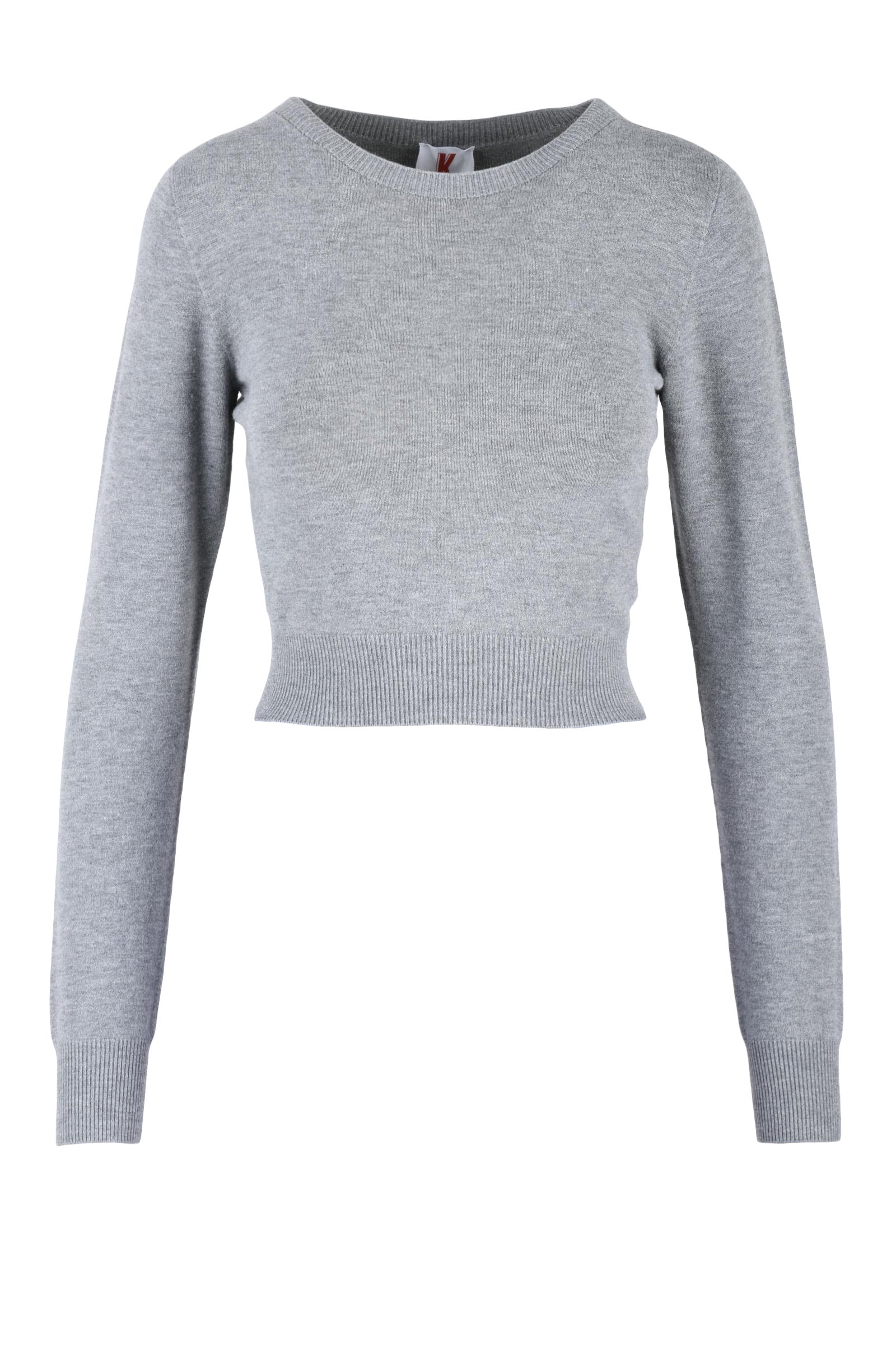 Kontatto Maglia Viscosa Poliammide - Grigio