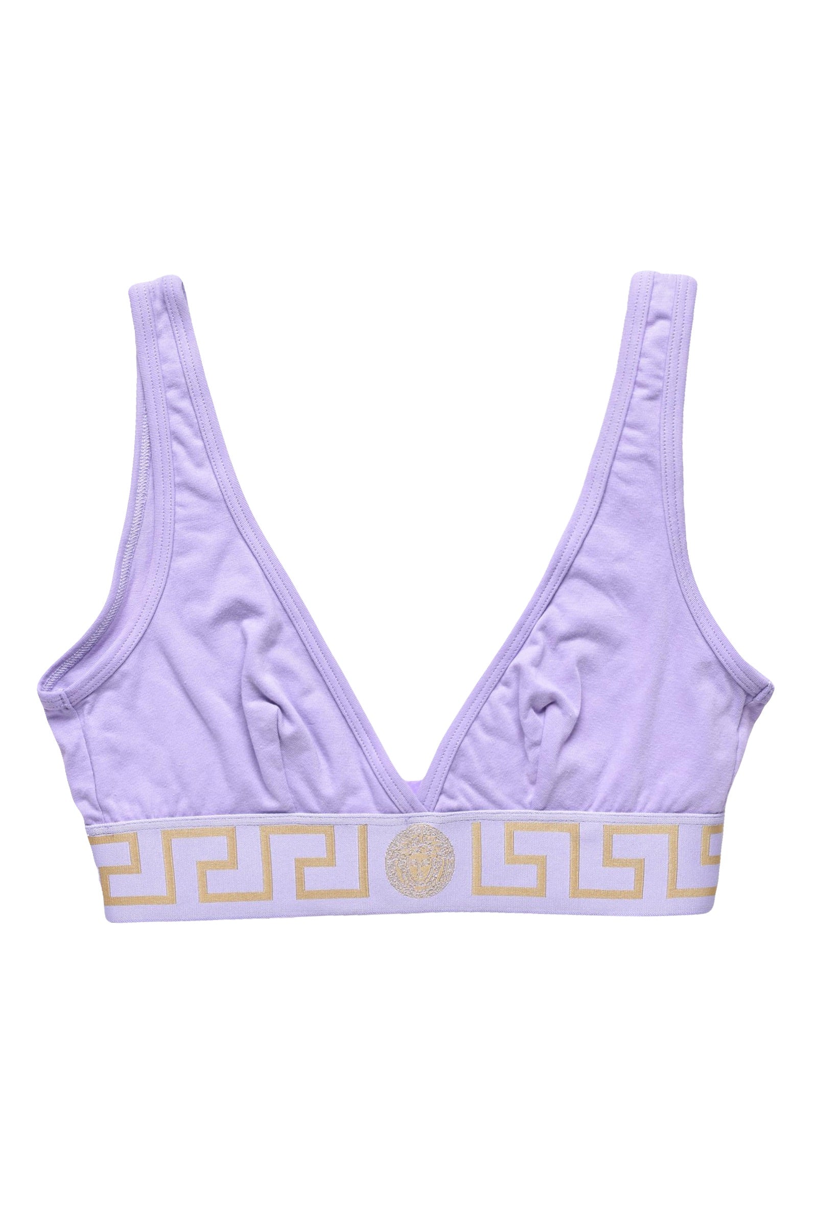 Versace Collection Reggiseno Cotone Elastan - Viola