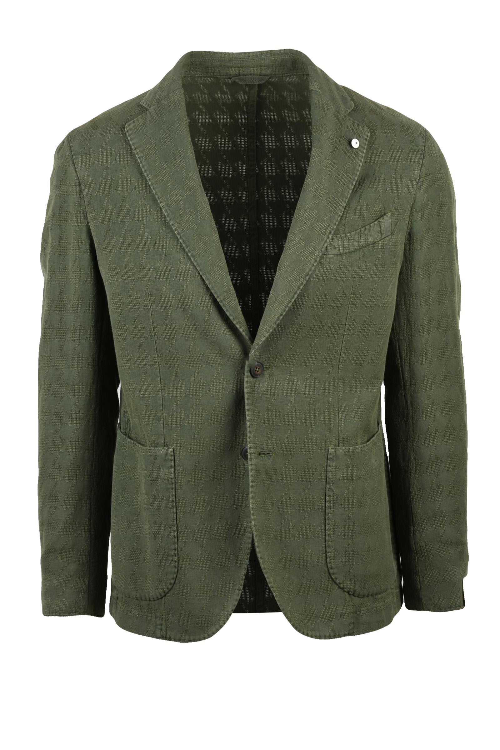 L.b.m. 1911 Giacca Cotone Lino Verde