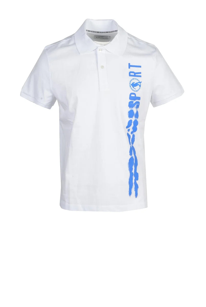 Bikkembergs Polo Cotone - Bianco