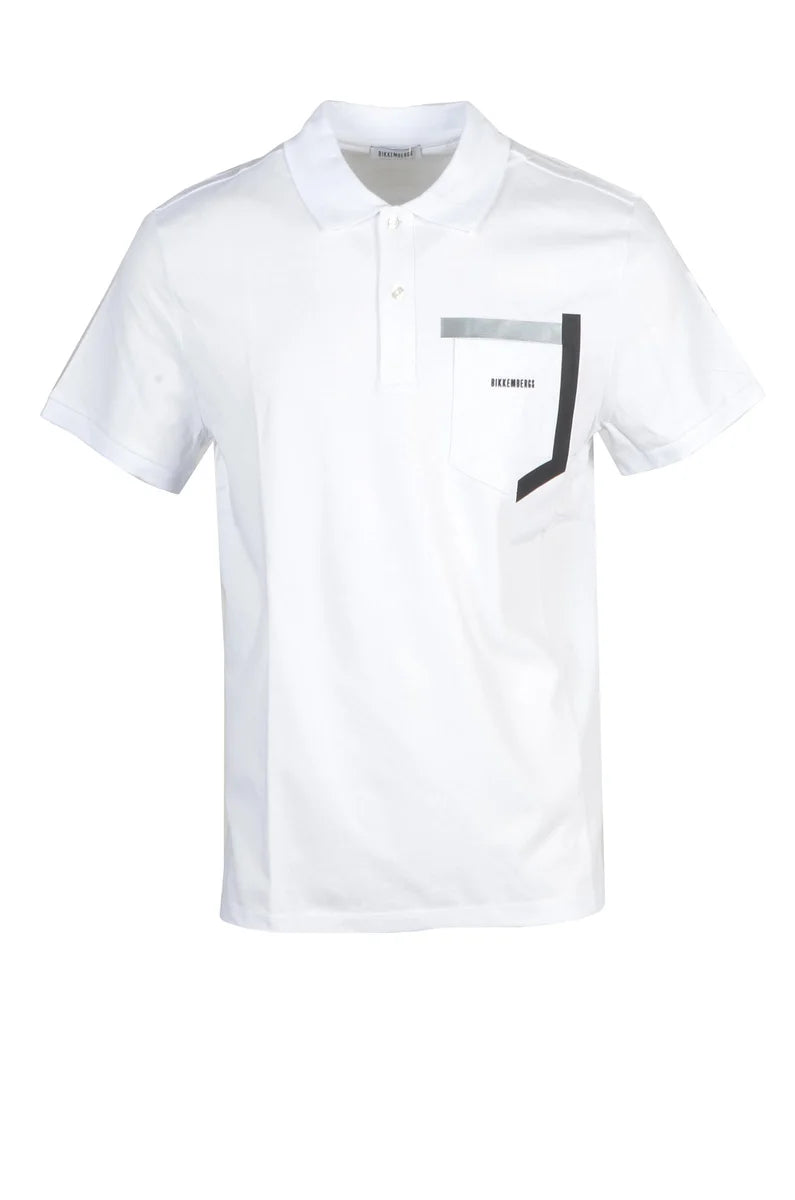 Bikkembergs Polo Cotone - Bianco