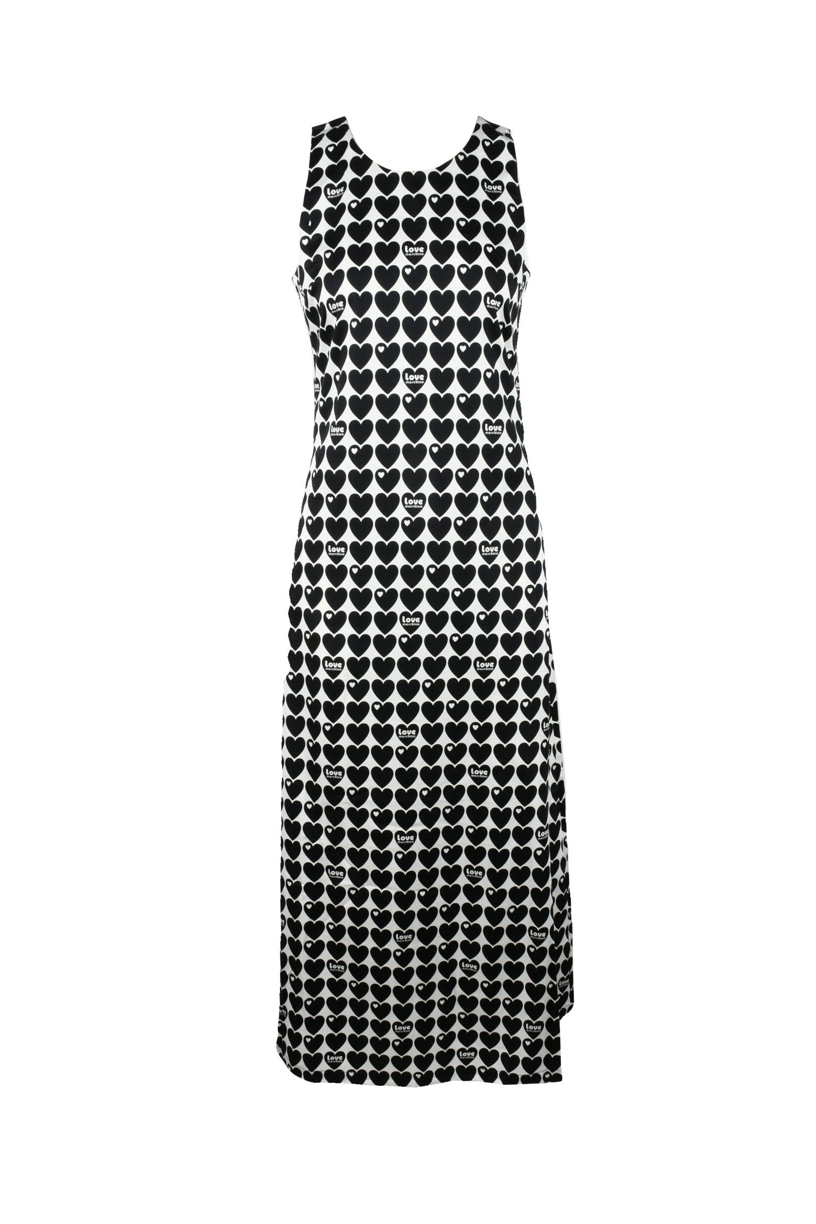 Love Moschino - Abito Donna in Cotone Nero
