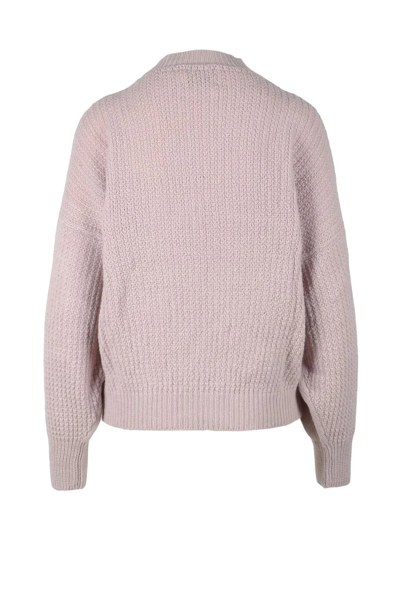 N.o.w. Andrea Rosati Maglia Cashmere - Rosa Antico